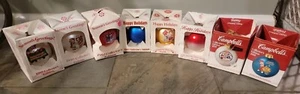Lot Of 8 Vintage Campbells  Soup Collectors Edition Ornaments with boxes 89-2000 - Picture 1 of 7