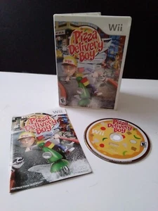 Pizza Delivery Boy  - Nintendo Wii Video  Game Working Tested COMPLETE Kids - Picture 1 of 6