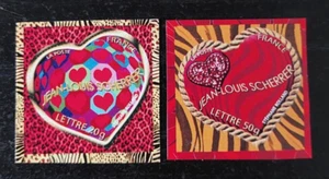 France 2006 Adhesive 72 73 3863 3864 New Luxury ** Heart Scherrer - Picture 1 of 1