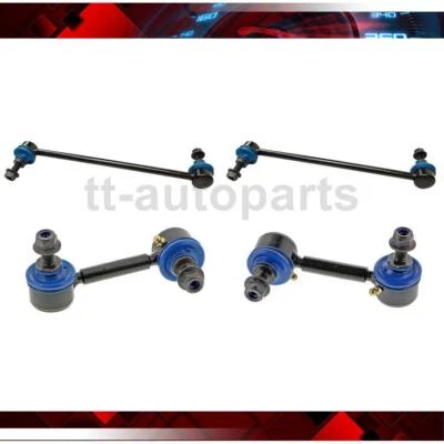 Kit de eslabones de barra estabilizadora delantera trasera derecha derecha Chrysler 200 2015 2016 2017 4x Mevotech Foto 1 de 4