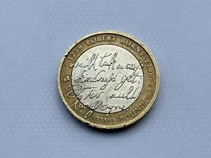 More details for robert burns £2 pound coin 2009