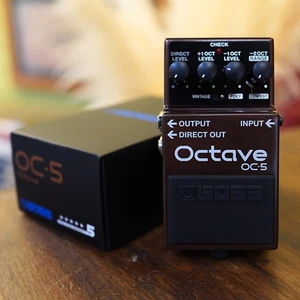 BOSS OC-5 Octave Guitar Effects Pedal - Picture 1 of 12