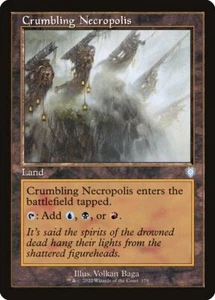 1x Crumbling Necropolis - Retro Frame NM Eng MTG - Brothers War Commander - Bild 1 von 1