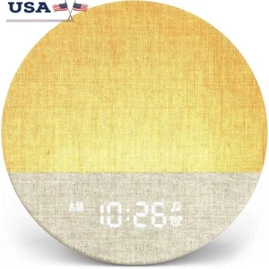 Sonnenaufgang Wecker Sound Maschine Wecklicht weißes Rauschen 29 beruhigende Geräusche - Bild 1 von 7