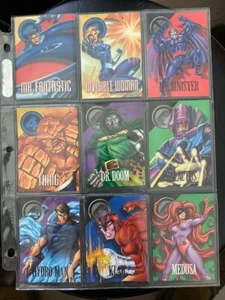 1996 Fleer Skybox Marvel Vision Embossed 25 Karten  - Bild 1 von 6