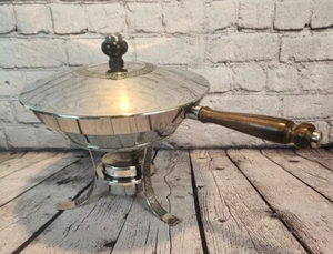 Vintage Cordova Stainless Chafing Dish 6 Piece Set 1969 Japan - Picture 1 of 12