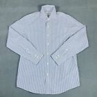 Brooks Brothers Thomas Mason Shirt Adult 14.5 - 33 Button Up Long Sleeve Mens