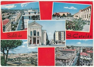 S. CATALDO - CALTANISSETTA - SALUTI DA - VEDUTINE - VIAGG. 1974 -5468- - Imagen 1 de 1