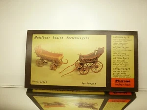 SLIEDRECHT 1602 WOOD FARMWAGONS HOUTEN BOERENWAGENS - 1:10 - UNBUILT KIT IN BOX - Picture 1 of 11