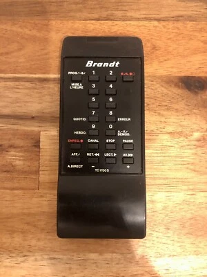 Télécommande d'Origine/ Remote tc 1700s Brandt  TV - Photo 1/4