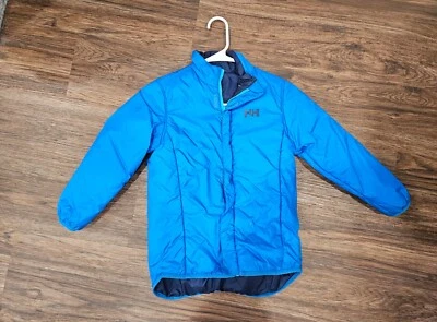 HELLY HANSEN SYNERGY YOUTH REVERSIBLE JACKET CHILD SIZE 8 - Image 1 of 3