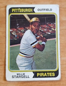 1974 Topps #100 Willie Stargell; SELTENER FUND!!! - Bild 1 von 2
