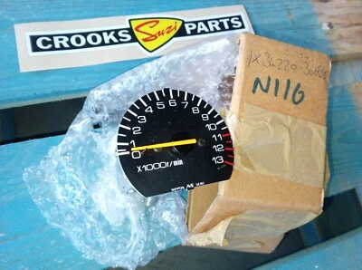 NOS 34220-36A00 RG125 1986 to 1988 Genuine Suzuki Tachometer Assy. / Rev Counter - Image 1 of 4