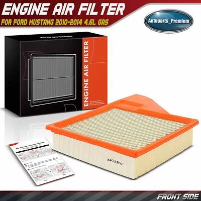 Nuevo filtro de aire del motor delantero para Ford Mustang 2010-2014 gasolina V8 4,6 L 5,0 L V6 3,7 L Foto 1 de 4