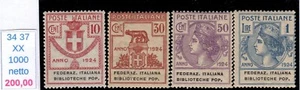 Enti parastatali  federazione italiana biblioteche popolari mnh - Picture 1 of 2