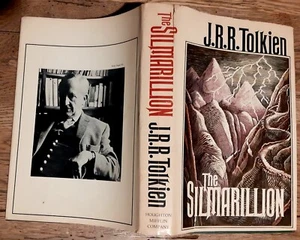 1977 The Silmarillion JRR Tolkien Hardcover w/ Dust Jacket 368 pgs - Imagen 1 de 13