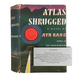 Atlas Shrugged - 1st Printing - original DJ - Ayn Rand - 1957 - 1st edition - Picture 1 of 16