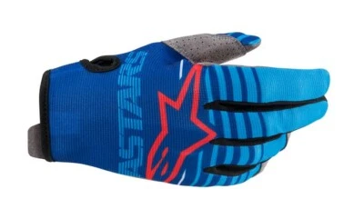 GUANTES DE RADAR JUVENIL ALPINESTARS AZUL AQUA MOTOCROSS BMX BICICLETA DE MONTAÑA NIÑOS BARATO MX VENTA Foto 1 de 2