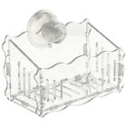 Acrylic Aquatic Plant Pot with Suction Cups - Fish Tank Holder-SC