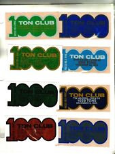 Nice Lot Of (8) 1000 Ton Club North American Coal Co. Coal Mining Sticker # 35
