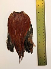 Dry Fly Rooster Neck Grade 2 Wapsi Fly Tying Brown Lot 3