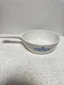 RARO OLOGRAMMA anni 70 Corning Ware blu CornfloweR 1 Pt. Padella per salsa Skillet P-81-B - Foto 1 di 2
