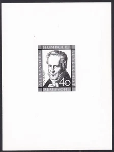Ensayo fotográfico Alemania Sc800 geógrafo Alexander von Humboldt, sin publicar 03 - Imagen 1 de 1