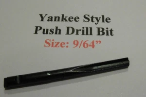 9/64" Yankee Push Drill Bit- Drill Point NEW OLD STOCK Fits Stanley Drill - Imagen 1 de 2
