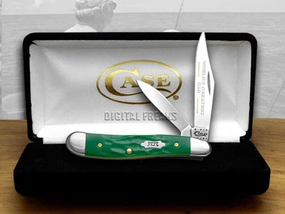 Cuchillo de cacahuete Case xx World's Greatest Dad verde áspero inoxidable 1/500 ###1 Foto 1 de 4