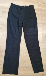 Women's Joseph Trousers, Black, Stretch fit, Size 28"W, 34"L - Picture 1 of 6