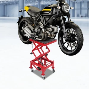 Elevador hidráulico de motocicleta Elevador de tijera Elevador de tijera Carga 200 kg - Imagen 1 de 13