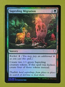 FOIL Saproling Migration x1 Dominaria 1x Magic the Gathering MTG - Picture 1 of 1