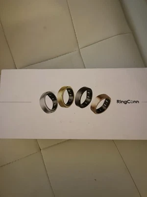 RingConn Gen 2- Smart Ring/Fitness Tracker- Matte Black Size 13- NEW- FAST SHIP - Image 1 of 2