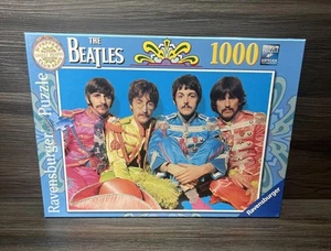 RAVENSBURGER THE BEATLES SGT. PEPPER 1000 PIECE JIGSAW PUZZLE  20"x27" *Read* - Picture 1 of 5