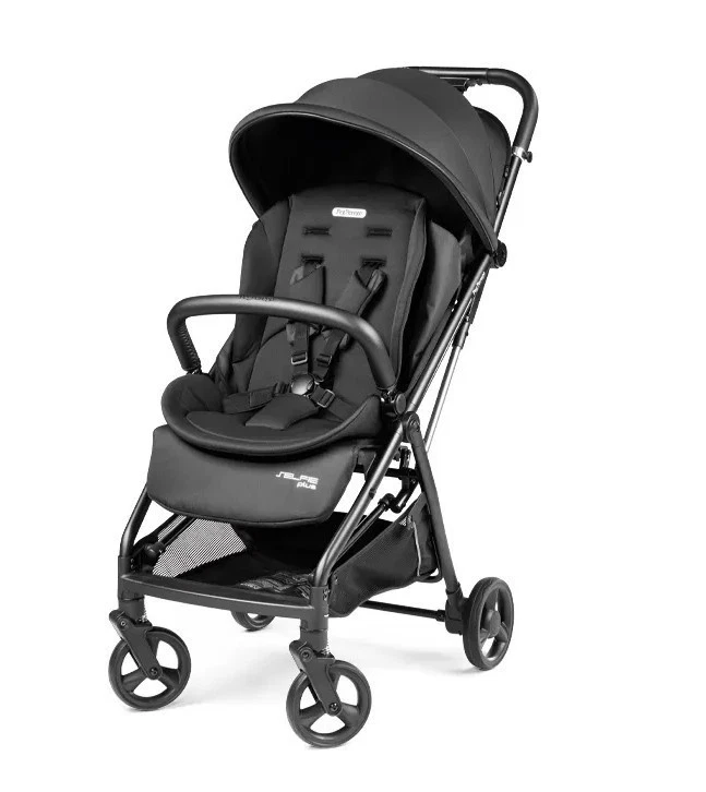 Peg Perego Passeggino Leggero e Compatto Omologato 22 Kg SELFIE PLUS TRUE BLACK - Immagine 1 di 4