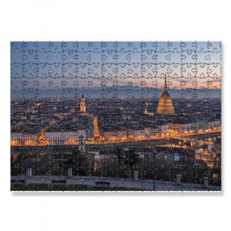 PUZZLE 30x40 CITTA' 192 PEZZI ADULTI IDEA REGALO PERONALIZZABILE ORIGINALE - Immagine 1 di 1