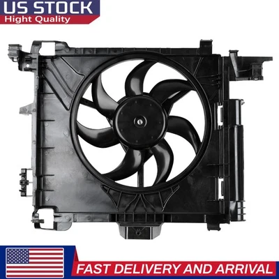Genuine Engine Radiator Cooling Fan Assembly fit 2008-2015 Smart Fortwo 1.0L Foto 1 de 4
