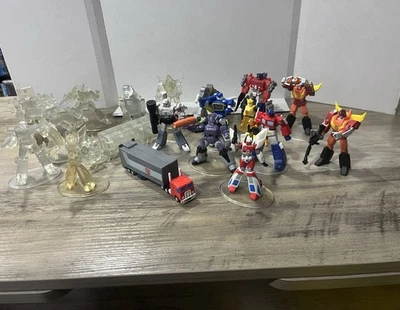 Transformers Takara ACT 1 2 3 4 5 6 7 SCF Figura Conjunto De 19 Optimus Megatron Lo último Foto 1 de 4