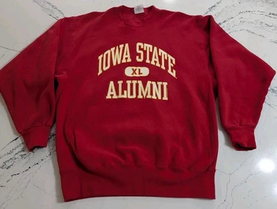 Vintage 80's Iowa State Cyclones Reverse Weave Heavyweight Sweatshirt XL - Nice - Image 1 of 4