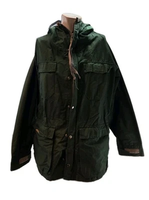 Vintage Sierra Designs Mountain Parka Jacket Mens M Green 60/40 Hooded Made USA - Image 1 of 4