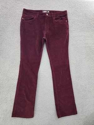 Mountain Khakis Pants Womens 12R Burgundy Corduroy Straight Fit Canyon Cord - Image 1 of 4