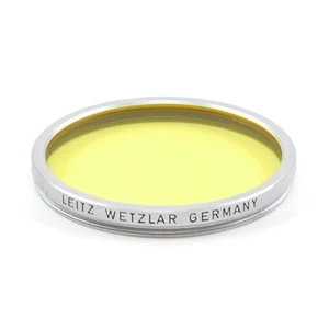LEITZ E43 YELLOW 1 FILTER CHROME 13161 #4973 - Picture 1 of 4