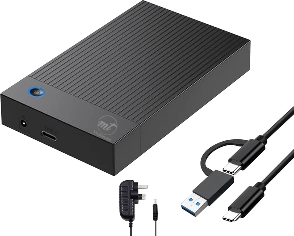 External (DESKTOP) Hard Drive 3TB USB 3.0 & Type-C 3.0 - High-Speed Data Storag - Image 1 of 4
