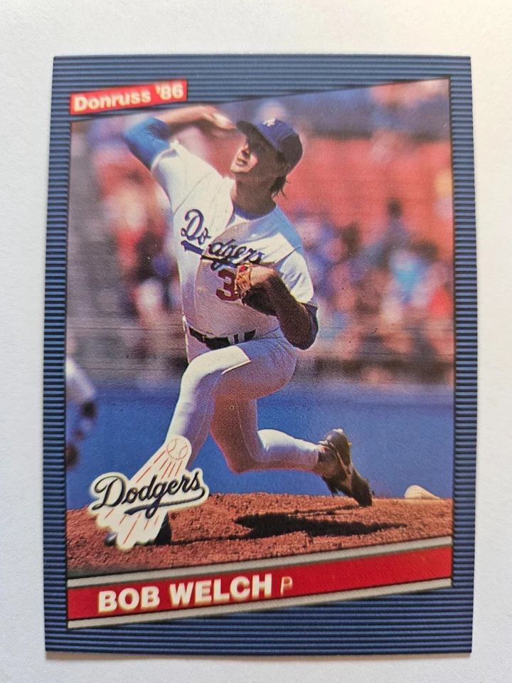 1986 DONRUSS BOB WELCH #459 NM - Image 1 of 1