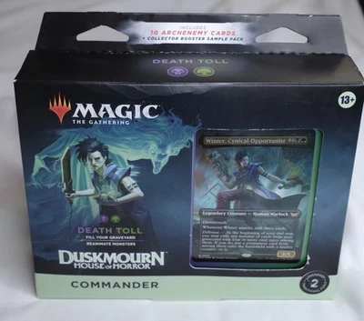 Magic: The Gathering Duskmourn: Death Toll Commander Deck - Image 1 of 3