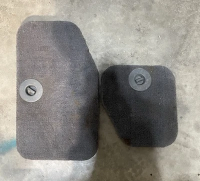 1989 - 1995 Toyota Pickup EXT Cab - Right & Left Rear Cargo Covers  Genuine OEM - Image 1 of 4