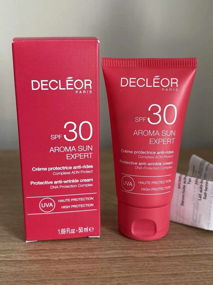 DECLÉOR Aroma Sun Expert Protective Anti Wrinkle Cream SPF 30 Face 50ml Decleor - Image 1 of 4