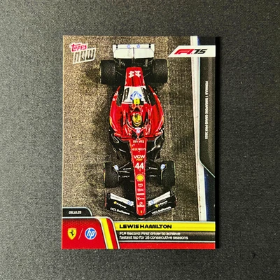 2025 Topps AHORA F1 Lewis Hamilton vuelta más rápida en temporada 16 - #69 - *Se envía ahora* Foto 1 de 2