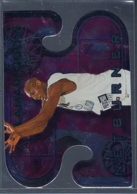 Press Pass Lamar Odom Net Burner 1999 #NB 4/30 Rhode Island Rams LA Clippers Foto 1 de 2