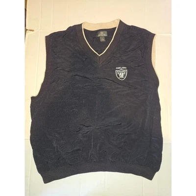 Chaleco Vintage Oakland Raiders Antigua Talla XL  Foto 1 de 4